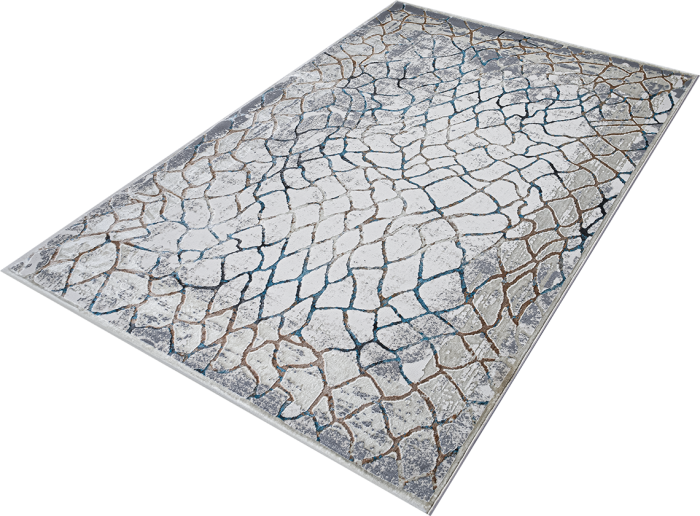 Ковер 37888A stan BLUE FLS / BEIGE FLS