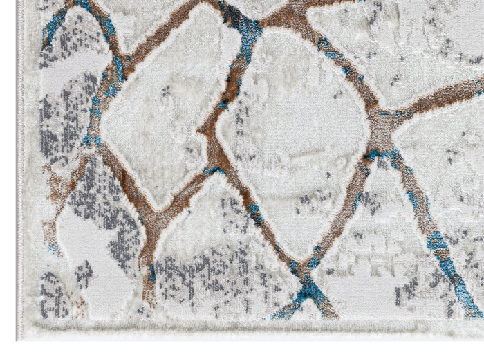 Ковер 37888A stan BLUE FLS / BEIGE FLS