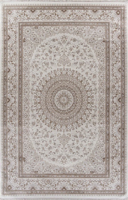 Ковер 32706A - CREAM / D.BEIGE - Прямоугольник - коллекция CLASSIC