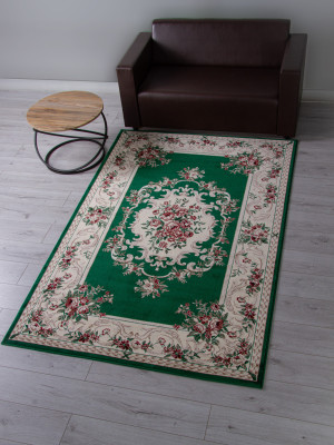 Ковер D057 - GREEN - Прямоугольник - коллекция COLIZEY