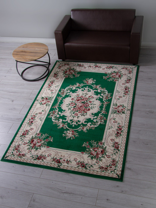 Ковер D057 - GREEN - Прямоугольник - коллекция COLIZEY