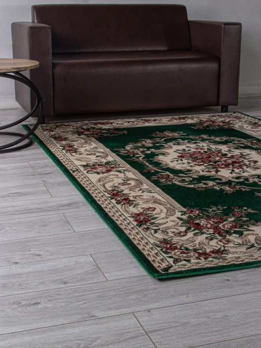 Ковер D057 - GREEN - Прямоугольник - коллекция COLIZEY