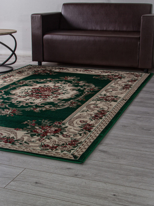 Ковер D057 - GREEN - Прямоугольник - коллекция COLIZEY