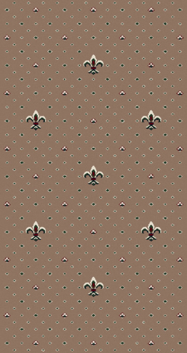 Ковер E027 - DARK BEIGE - Прямоугольник - коллекция ETALON