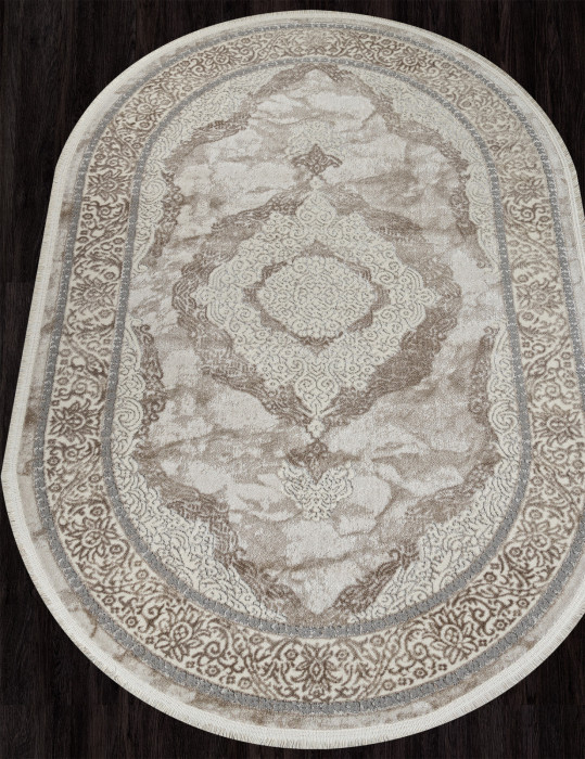 Ковер 26491B - CREAM / BEIGE - Овал - коллекция MARMARIS
