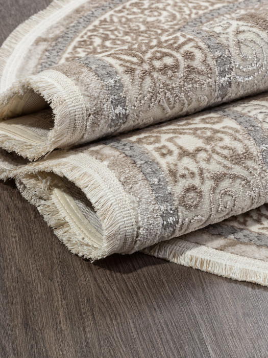 Ковер 26491B - CREAM / BEIGE - Овал - коллекция MARMARIS