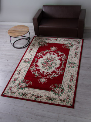 Ковер D057 - RED - Прямоугольник - коллекция COLIZEY