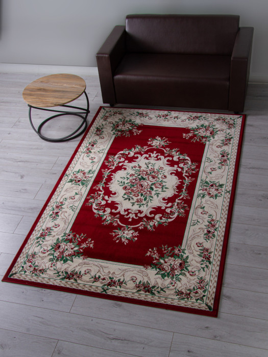 Ковер D057 - RED - Прямоугольник - коллекция COLIZEY