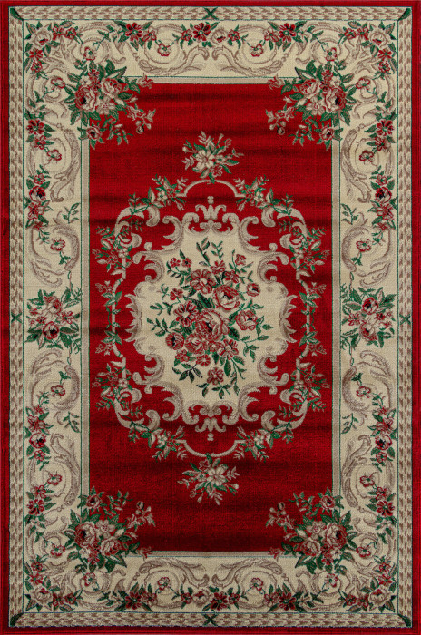 Ковер D057 - RED - Прямоугольник - коллекция COLIZEY