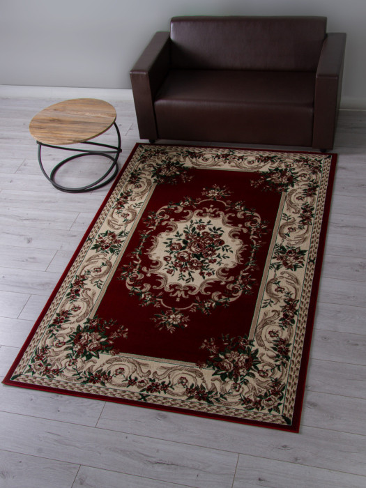 Ковер D057 - RED - Прямоугольник - коллекция COLIZEY