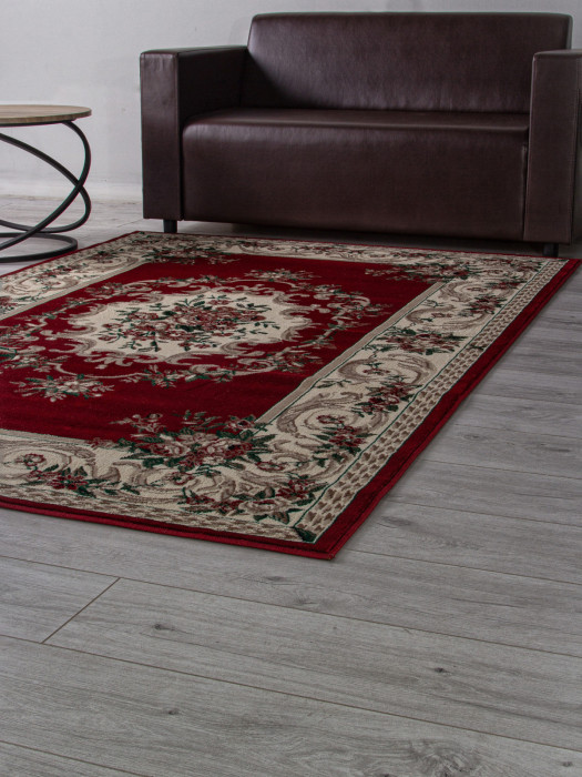 Ковер D057 - RED - Прямоугольник - коллекция COLIZEY