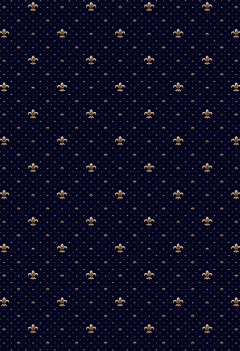 Ковер E027 - DARK NAVY - Дорожка - коллекция ETALON