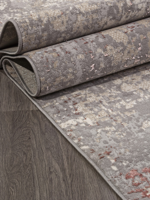 Ковер F163 - BEIGE-PINK - Прямоугольник - коллекция LIMAN