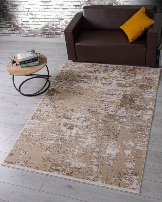 Ковер F201 - BEIGE - Прямоугольник - коллекция DOLCE