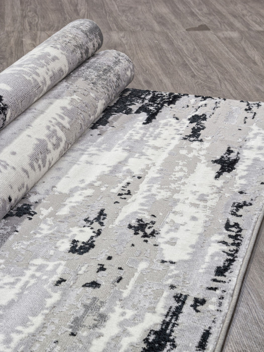 Ковер F279 - DARK GRAY - Прямоугольник - коллекция PALERMO