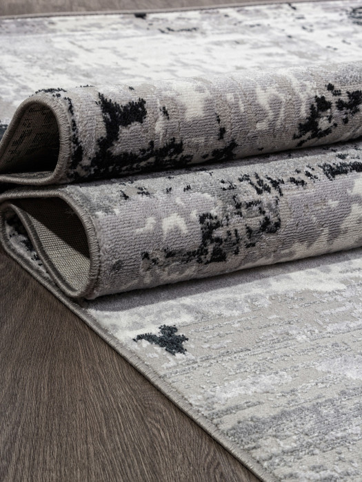Ковер F279 - DARK GRAY - Прямоугольник - коллекция PALERMO