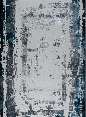 Ковер 36897J r BLUE FLS / L.GREY