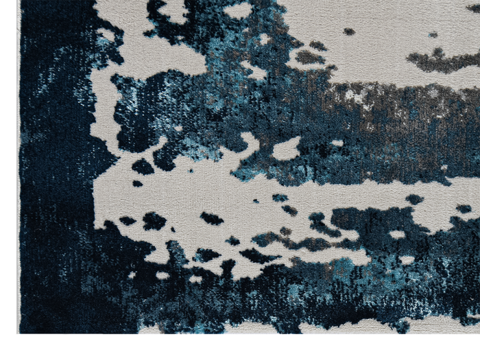 Ковер 36897J r BLUE FLS / L.GREY