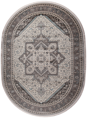 Ковер 36970X oval L.GREY / BLUE