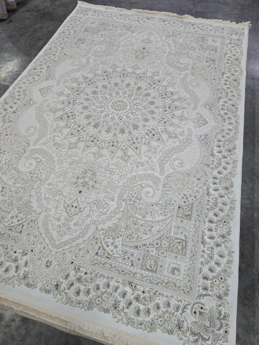 Ковер 38650A stan WHITE / WHITE