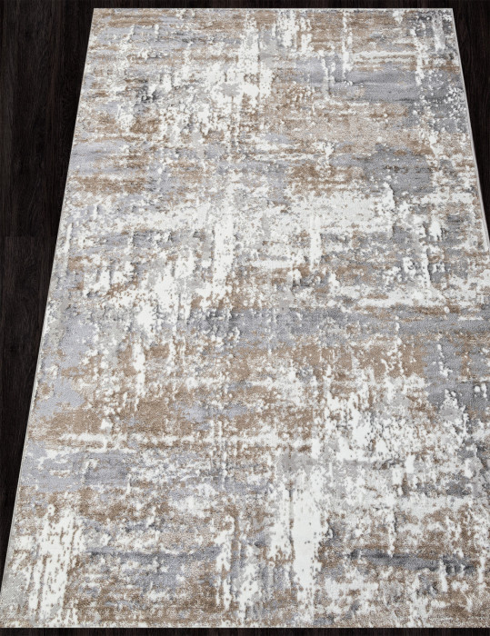 Ковер 03202A - GREY / CREAM HB - Прямоугольник - коллекция PARADIZE