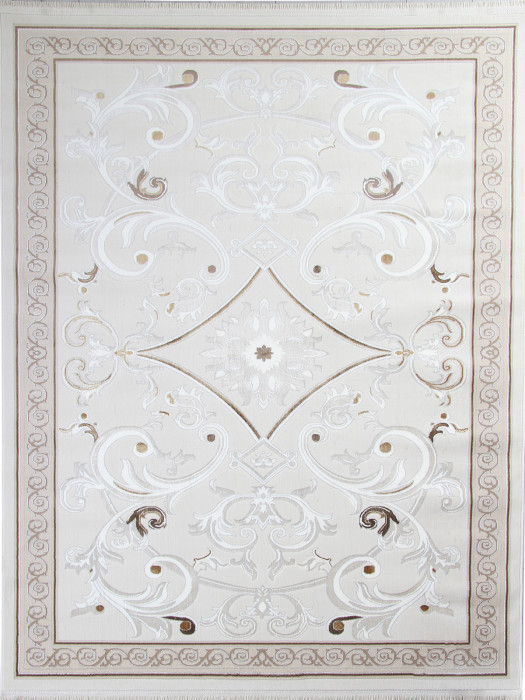 Ковер B269A - CREAM / CREAM FDY - Прямоугольник - коллекция ZARINA