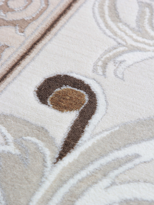 Ковер B269A - CREAM / CREAM FDY - Прямоугольник - коллекция ZARINA