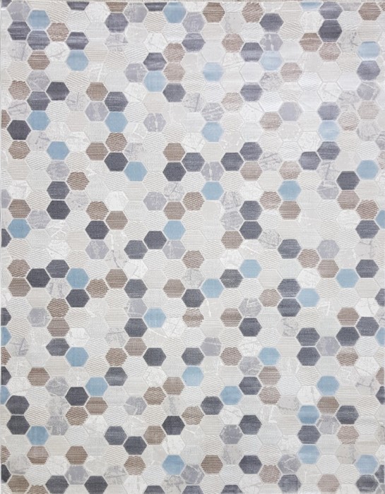 Ковер 36423A stan GREY / BLUE