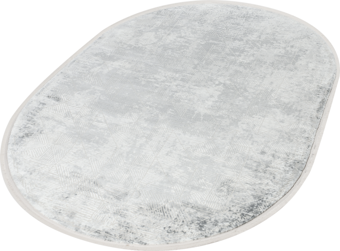 Ковер 38709A oval GREY / WHITE