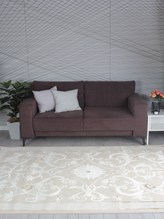 Ковер B269A - L.BEIGE / CREAM FDY - Прямоугольник - коллекция ZARINA