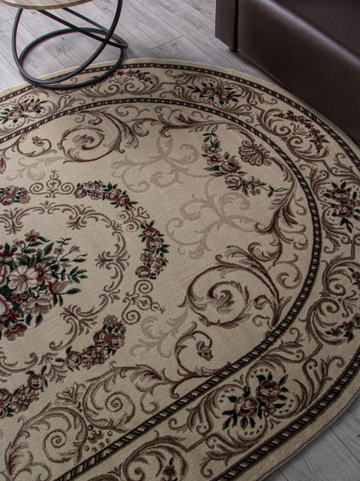 Ковер D066 - CREAM - Овал - коллекция COLIZEY