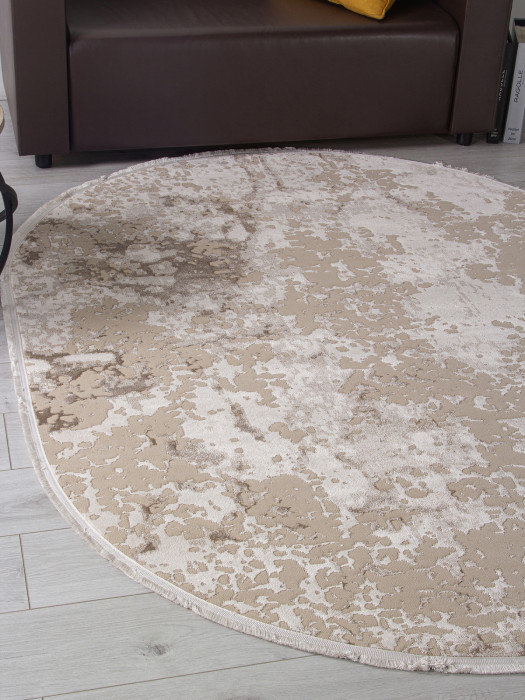 Ковер F202 - CREAM - Овал - коллекция DOLCE