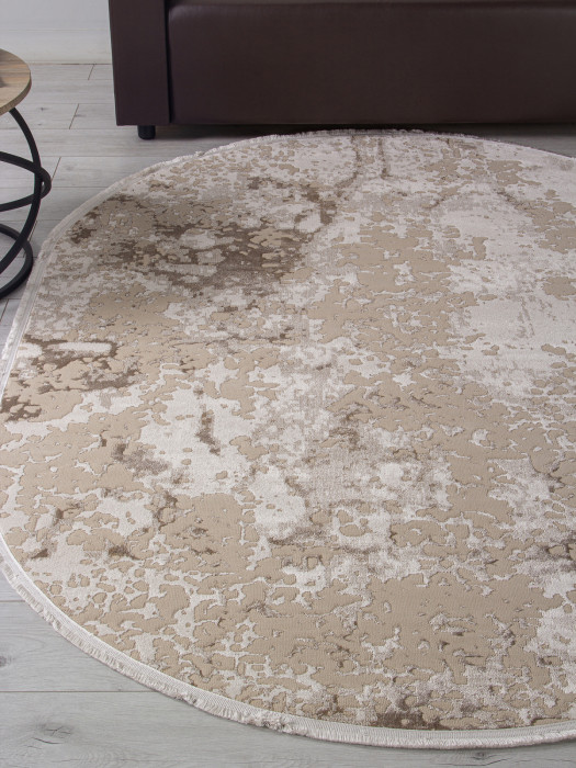 Ковер F202 - CREAM - Овал - коллекция DOLCE