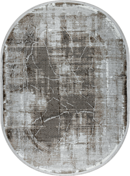 Ковер 36841D oval BEIGE / BEIGE