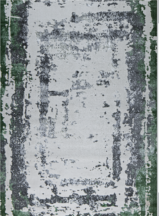 Ковер 36897J r GREEN FLS / L.GREY