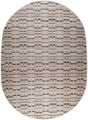 Ковер 39456A oval D.BEIGE / BEIGE
