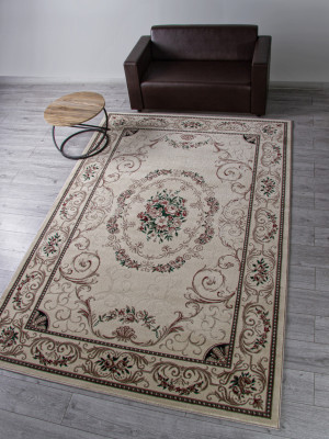 Ковер D066 - CREAM - Прямоугольник - коллекция COLIZEY