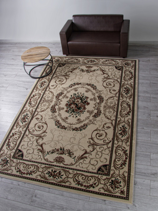 Ковер D066 - CREAM - Прямоугольник - коллекция COLIZEY