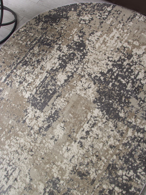 Ковер D733 - CREAM - Овал - коллекция ATLANTIS