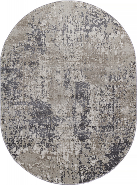 Ковер D733 - CREAM - Овал - коллекция ATLANTIS