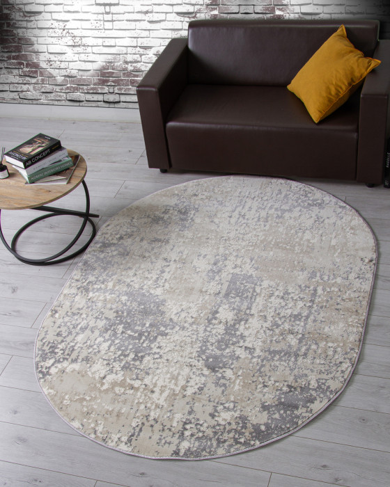 Ковер D733 - CREAM - Овал - коллекция ATLANTIS