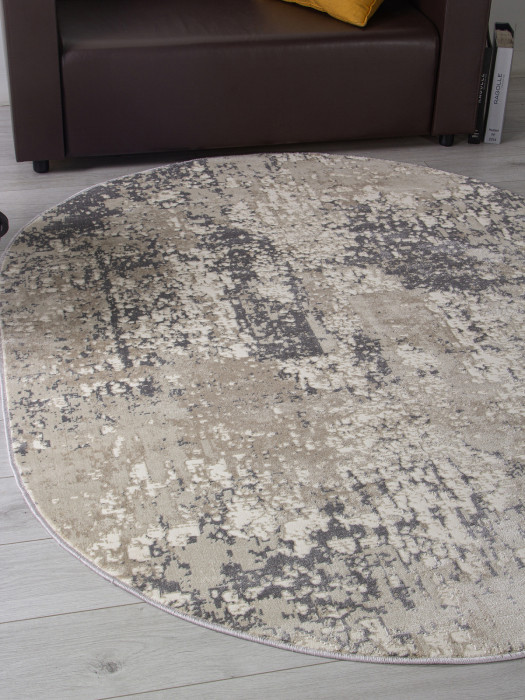 Ковер D733 - CREAM - Овал - коллекция ATLANTIS