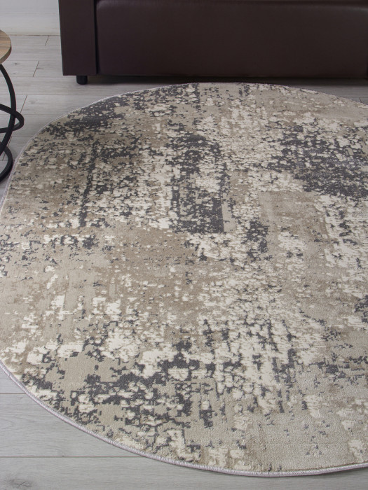 Ковер D733 - CREAM - Овал - коллекция ATLANTIS