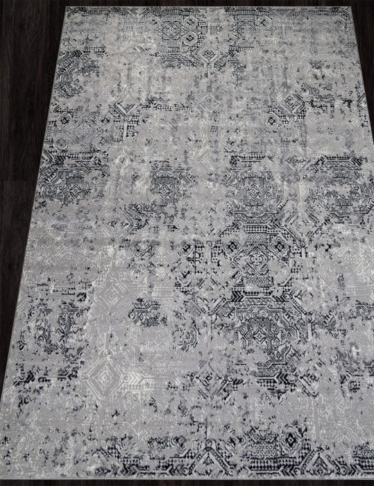 Ковер F281 - DARK GRAY - Прямоугольник - коллекция PALERMO