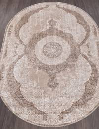 Ковер ARMINA ( АРМИНА ) 03880B - BROWN / BROWN ( Овал )