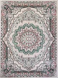 Ковер DARGA ( ДАРГА ) F670 - CREAM - GREEN