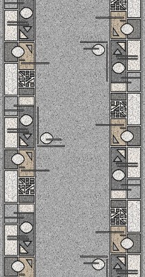 Ковровая дорожка Лайла Де Люкс 15704/10766