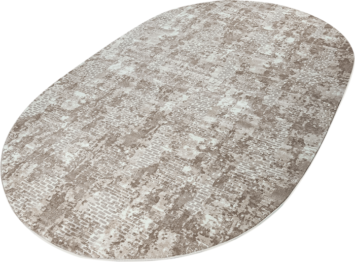 Ковер 39459X oval CREAM / D.BEIGE