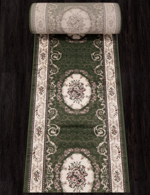 Ковер D066 - GREEN - Дорожка - коллекция COLIZEY