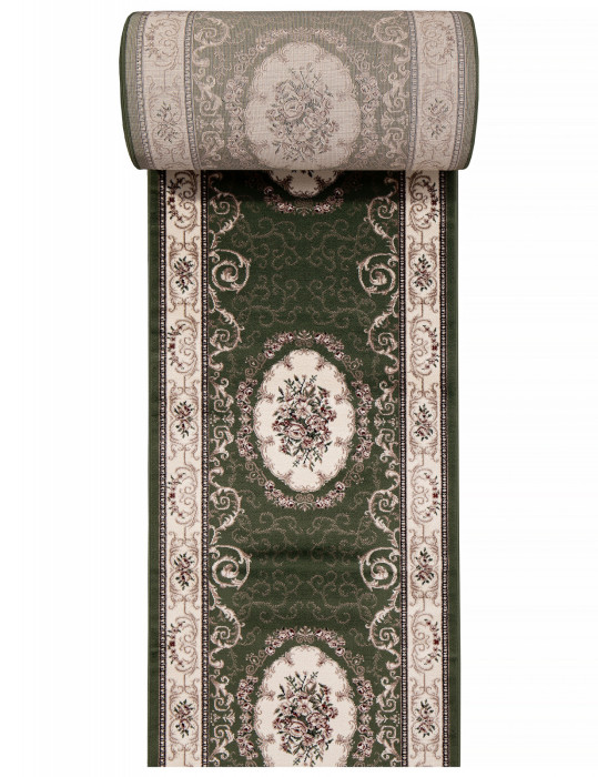 Ковер D066 - GREEN - Дорожка - коллекция COLIZEY